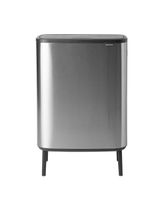 Brabantia bo touch bin hi 60 liter matt steel fingerprint proof - thumbnail