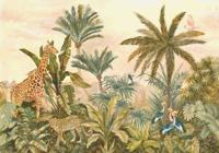Komar Into Adventure Fotobehang Tropical Vintage Garden - IAX8-0005