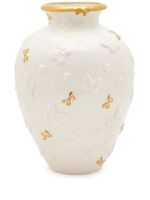 VILLARI petit vase Butterfly en porcelaine - Blanc - thumbnail