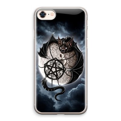 Volle maan: iPhone 8 Transparant Hoesje