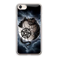 Volle maan: iPhone 8 Transparant Hoesje