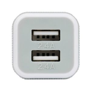 Caruba USB Dual Car Charger, Wit