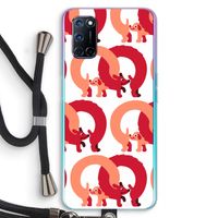 Dogs: Oppo A92 Transparant Hoesje met koord