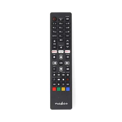 Nedis Vervangende Afstandsbediening | Geschikt voor: Philips | Voorgeprogrammeerd | 1 Apparaat | Amazon Prime / Netflix Knop| Infrarood | Zwart -