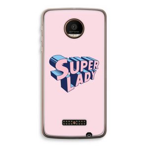 Superlady: Motorola Moto Z Force Transparant Hoesje