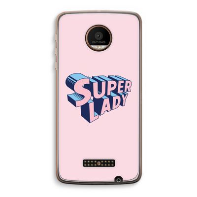 Superlady: Motorola Moto Z Force Transparant Hoesje