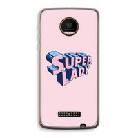 Superlady: Motorola Moto Z Force Transparant Hoesje