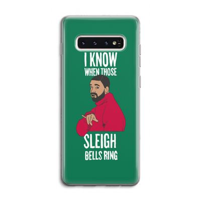 Sleigh Bells Ring: Samsung Galaxy S10 4G Transparant Hoesje