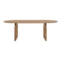 by fonQ Ponder Eettafel B 200 cm - Naturel