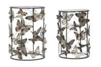 TAFEL FARFALLE SET 2ST CM 41,3X55-35X50,3