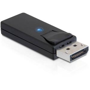 Delock 65258 DisplayPort / HDMI Adapter [1x DisplayPort stekker - 1x HDMI-bus] Zwart