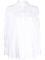 Helmut Lang chemise de smoking en popeline - Blanc