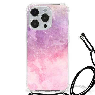 Back Cover iPhone 14 Pro Max Pink Purple Paint Back Cover iPhone 14 Pro Max Pink Purple Paint