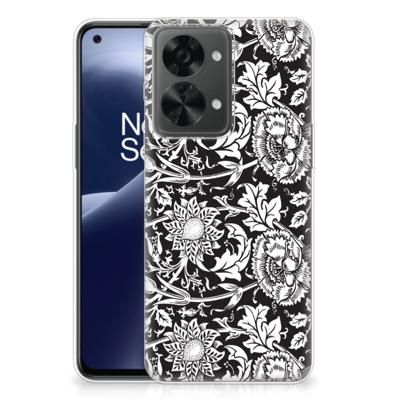 OnePlus Nord 2T | TPU Case | Black Flowers OnePlus Nord 2T | TPU Case | Black Flowers