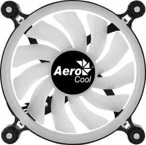 Aerocool Spectro 12 FRGB Computer behuizing Ventilator 12 cm Zwart, Doorschijnend 1 stuk(s)