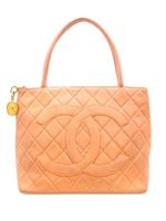 CHANEL Pre-Owned sac à main Medallion - Orange