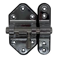 Deurklink EDM 85532 Zilverkleurig 50 mm Versterkt