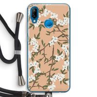 Blossoming spring: Huawei P20 Lite Transparant Hoesje met koord