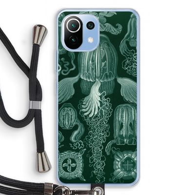 Haeckel Cubomedusae: Xiaomi Mi 11 Lite Transparant Hoesje met koord