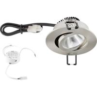 EVN PC20D61340 EVN Lichttechnik LED-inbouwlamp LED LED vast ingebouwd 6 W RVS