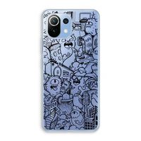 Vexx Black City : Xiaomi Mi 11 Lite Transparant Hoesje