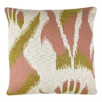 Malagoon Ikat Sierkussen 50 x 50 cm - Roze