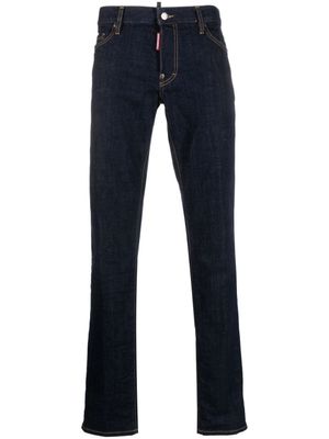 DSQUARED2 jean à coupe droite - Bleu