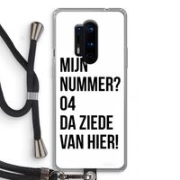 Da ziede van hier: OnePlus 8 Pro Transparant Hoesje met koord