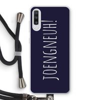 Joengneuh!: Samsung Galaxy A70 Transparant Hoesje met koord