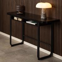 Bendt Sidetable/Eettafel 'Jaja' 140 x 40/80cm, kleur Zwart