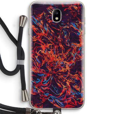 Lucifer: Samsung Galaxy J7 (2017) Transparant Hoesje met koord