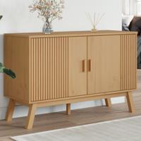 Dressoir OLDEN 114x43x73,5 cm massief grenenhout bruin