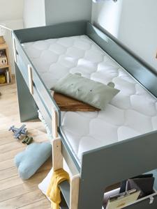 Thermoregulerende matras van gerecycled schuim wit