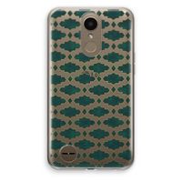 Moroccan tiles: LG K10 (2017) Transparant Hoesje