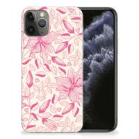 Apple iPhone 11 Pro | TPU Case | Pink Flowers