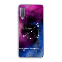 Sterrenbeeld - Donker: Samsung Galaxy A7 (2018) Transparant Hoesje