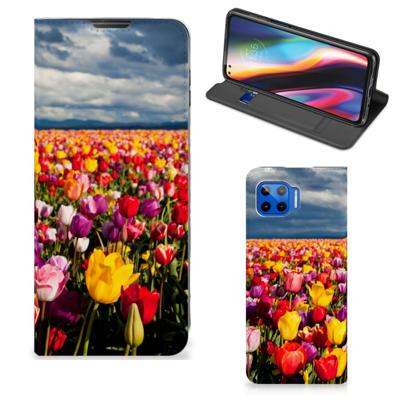 Motorola Moto G 5G Plus Smart Cover Tulpen