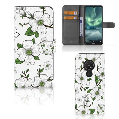 Nokia 7.2 | Nokia 6.2 Hoesje Dogwood Flowers Nokia 7.2 | Nokia 6.2 Hoesje Dogwood Flowers