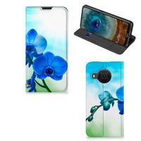 Nokia X20 | X10 Smart Cover Orchidee Blauw - Cadeau voor je Moeder