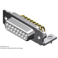 Molex 1731091906 D-sub connector Aantal polen: 25 Soldeerpennen 1 stuk(s) - thumbnail