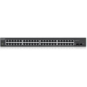 Zyxel GS1900-48HPv2 Managed L2 Gigabit Ethernet (10/100/1000) Power over Ethernet (PoE) Zwart