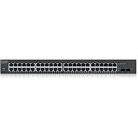 Zyxel GS1900-48HPv2 Managed L2 Gigabit Ethernet (10/100/1000) Power over Ethernet (PoE) Zwart