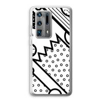 Pop Art #4: Huawei P40 Pro Plus Transparant Hoesje