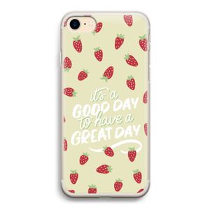 Don't forget to have a great day: iPhone 7 Transparant Hoesje