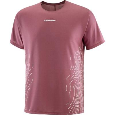 Salomon Sense aero ss tee gfx heren - Multi - Heren