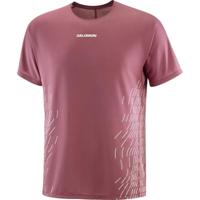 Salomon Sense aero ss tee gfx heren - Multi - Heren