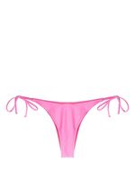 Moschino bas de bikini à logo imprimé - Rose