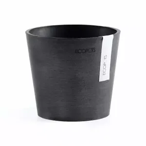 Ecopots Bloempot Amsterdam Mini Ø17cm - Donkergrijs