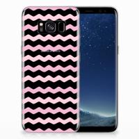 Samsung Galaxy S8 | TPU bumper | Waves Roze