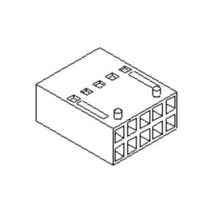 Molex 901430010 Female behuizing (kabel) Totaal aantal polen: 10 Rastermaat: 2.54 mm Inhoud: 1 stuk(s) Bag